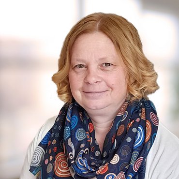 Das Bild zeigt die Fachbereichsleiterin Hawila Middelstaedt